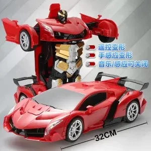 1:12 36cm RC Car Robot Gesture Sensing Deformation Fighting Robots Modles Transformation Remote Control Cars Toys Gifts for Boys