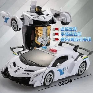 1:12 36cm RC Car Robot Gesture Sensing Deformation Fighting Robots Modles Transformation Remote Control Cars Toys Gifts for Boys