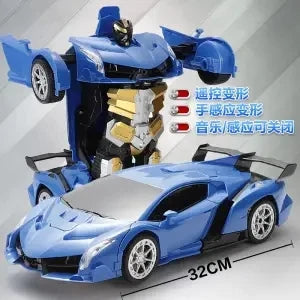 1:12 36cm RC Car Robot Gesture Sensing Deformation Fighting Robots Modles Transformation Remote Control Cars Toys Gifts for Boys