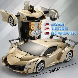 1:12 36cm RC Car Robot Gesture Sensing Deformation Fighting Robots Modles Transformation Remote Control Cars Toys Gifts for Boys