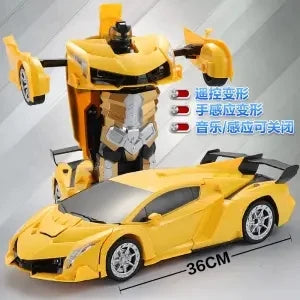 1:12 36cm RC Car Robot Gesture Sensing Deformation Fighting Robots Modles Transformation Remote Control Cars Toys Gifts for Boys