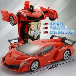 1:12 36cm RC Car Robot Gesture Sensing Deformation Fighting Robots Modles Transformation Remote Control Cars Toys Gifts for Boys