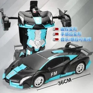 1:12 36cm RC Car Robot Gesture Sensing Deformation Fighting Robots Modles Transformation Remote Control Cars Toys Gifts for Boys